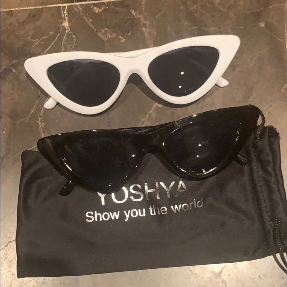 Cat eye sunglasses